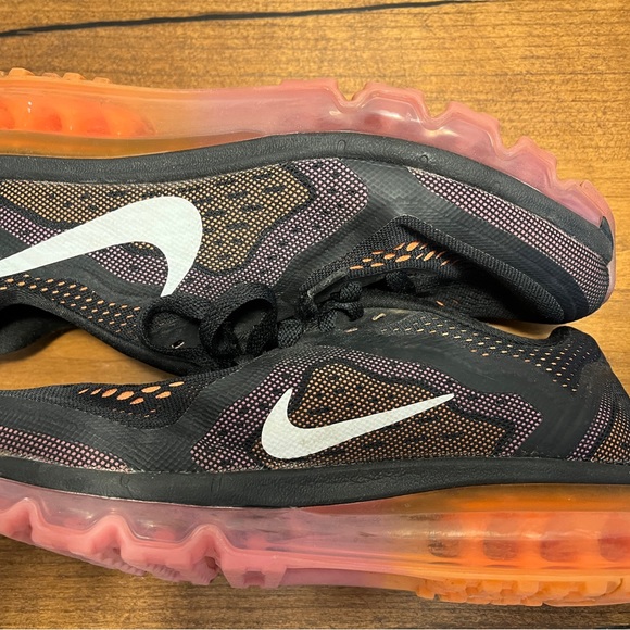 Size 9 - Nike Air Max 2014 Orange - Picture 3 of 5